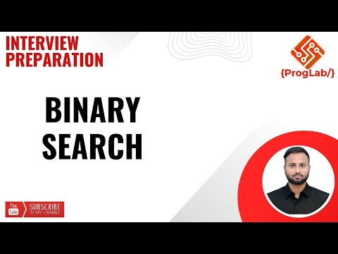 Binary Search Q5 Proglab Interview Java