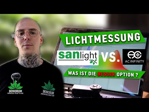 SanLight vs. AC Infinity: Which grow light performs better? 🌱💡 | Comparison | Measurement & Test