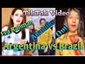 Eva Rahman Anamika Omi Likee Tiktok Video Argentina Vs Brazil Vairal Video
