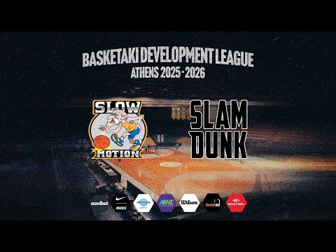 Basketaki The League - Slow Motion Vs Slamdunk BC (25/01/2026)