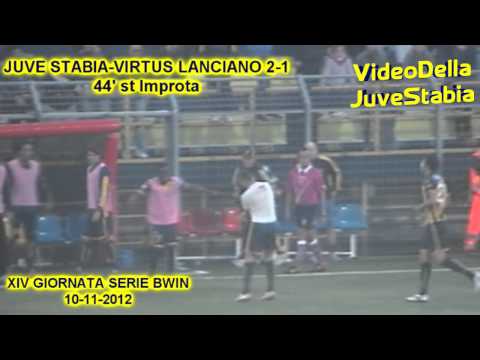 Juve Stabia-Virtus Lanciano 2-1 - i gol e l'esultanza finale [10-11-2012]
