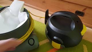 KARCHER T 10/1 MAŁY ALE WARIAT ODKURZACZ DO DETAILINGU DOMU I FIRM SPEZĄTAJĄCYCH