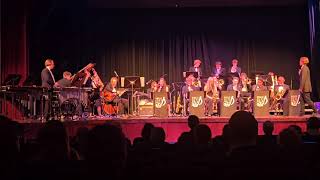 Bach 2 part invention in D minor -arr.Gordon Goodwin (Badger Jazz Ensemble 05-28-2025 @jazz fest)