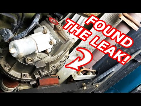 I THINK I FOUND THE TRANSFER CASE LEAK