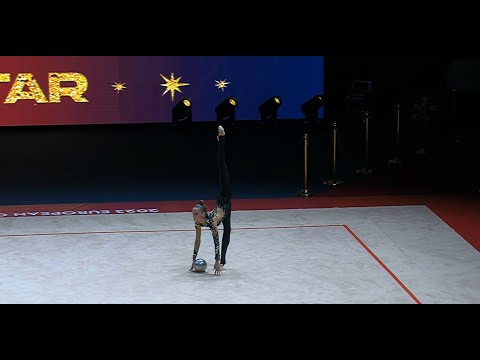 Polina Karika Ball Qual 30,550 - European Championships Baku 2023
