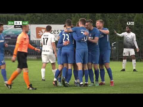 4 liga podkarpacka: Korona Rzeszów - Karpaty Krosno 1-3 [SKRÓT MECZU]