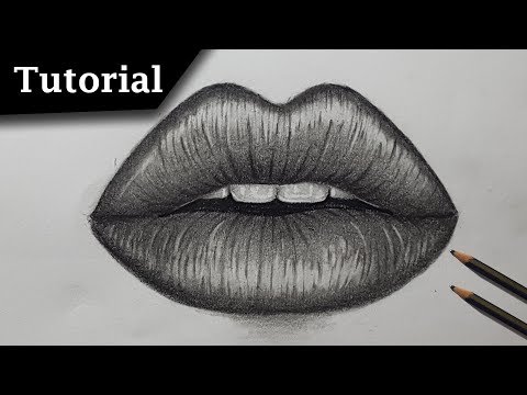 How to Draw Lips - Step by Step Tutorial