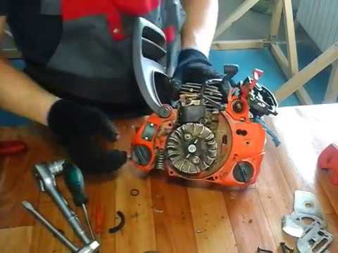 Как разобрать и собрать бензопила