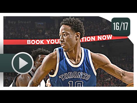 DeMar DeRozan Full Highlights vs Heat (2017.04.07) - 38 Pts, CLUTCH!