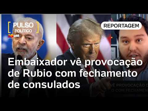 Eleição: Embaixador vê provocação de Rubio com fechamento de consulados | Mano Ferreira
