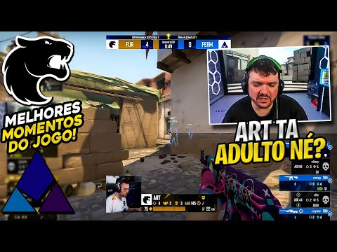 FURIA VS PERMITTA IEM Katowice 2023 Play-In (Melhores Momentos Do Jogo)