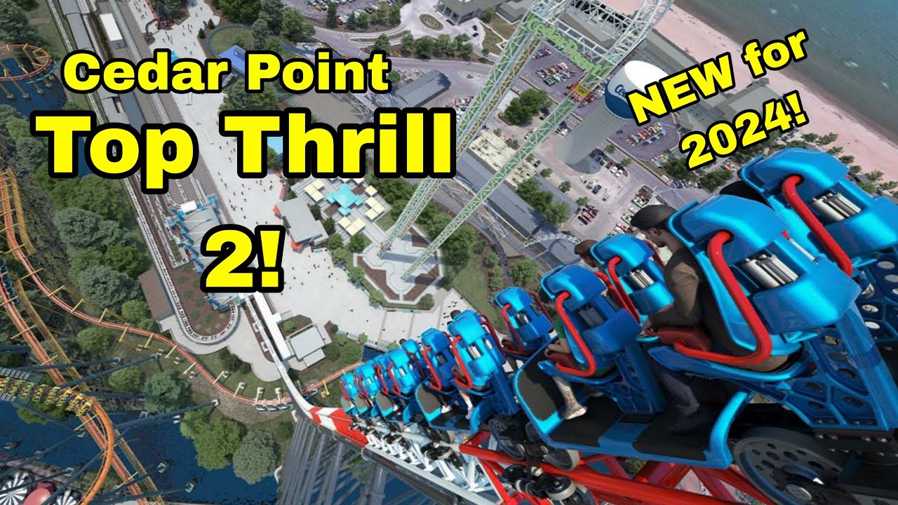 Cedar Point | Top Thrill 2 | 2024 New Roller Coaster!