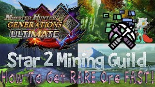 MHGU: Star 2 Mining Guide Video! (How To Get Machalite Ore, Disk Stone, Ice Crystals)