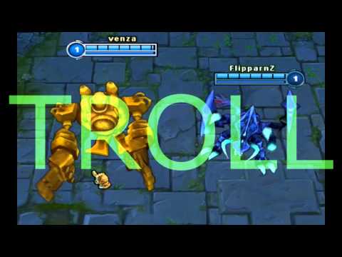 INTRO- Trolling with Cho'gath and Blitzcrank