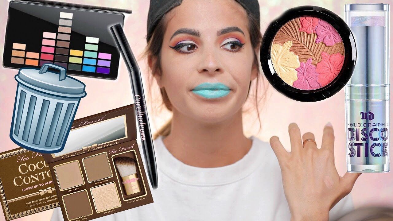 FULL FACE OF MAKEUP IM THROWING OUT 2018