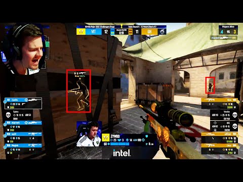 zywoo feels each inch of this game | Vitality vs Grayhound