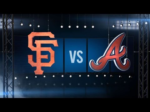5/31/16: Giants combine to one-hit the Braves