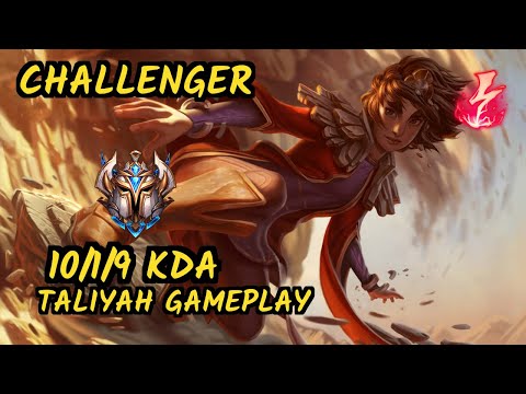 PNG Grevthar (TALIYAH) vs ORIANNA - 10/1/9 KDA MID CHALLENGER GAMEPLAY - BR
