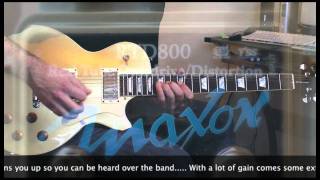 Video thumbnail for Maxon RTD800 Part II (Distortion) by Mike Hermans