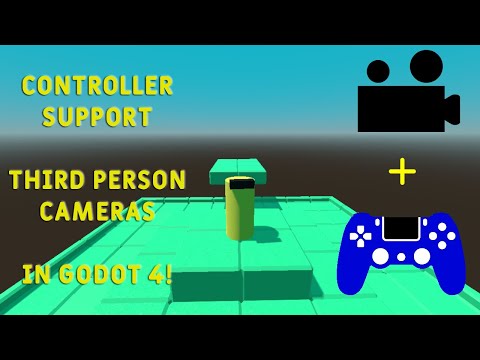Controller Support for Third Person Camera in Godot 4