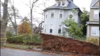 preview picture of video 'Superstorm Sandy Aftermath In and Around Ridgefield Park'