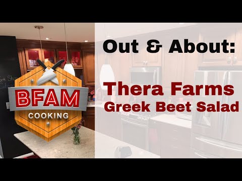 Indulge in the irresistible Thera Farms Greek Beet Salad recipe