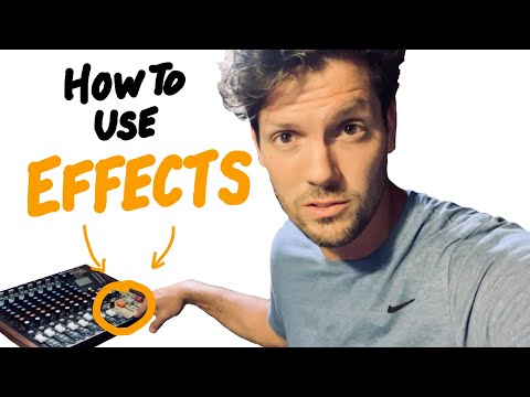 Using Effects (Compression, Reverb, Etc.) in the Tascam Model 12