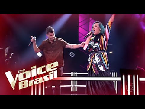Carol Naemi e Filipe Shimizu cantam 'Ain't No Mountain High Enough' | Batalhas | The Voice Brasil