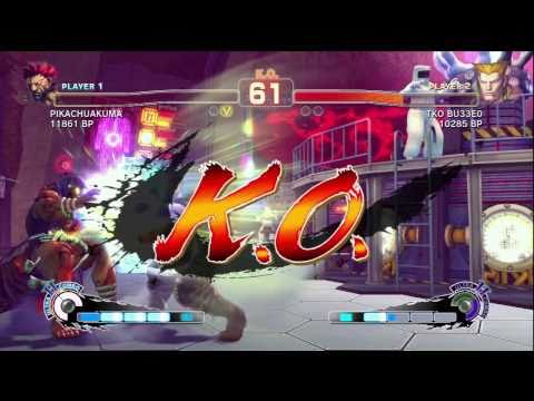 TKO BU33E0 ( GUILE ) VS JR RODRIGUEZ ( AKUMA ) SSFIV ENDLESS BATTLE MATCH ON XBL GAMES 1-6