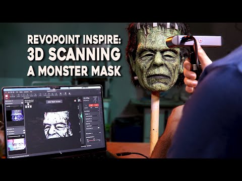 3D Scanning a Sculpture with the Revopoint INSPIRE 3D Scanner