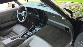 1978 Chevrolet Corvette Pace Car Interior Viewing