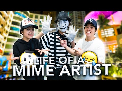 Spending A Day With A Mime Artist (Di nagsasalita!) | Ranz and Niana