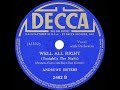 1939 HITS ARCHIVE: Well All Right (Tonight’s The Night) - Andrews Sisters - The78Prof 1939 HITS ARCHIVE: Well All Right (Tonight’s The Night) - Andrews Sisters