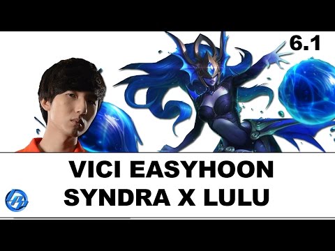 Vici Eazyhoon(Syndra)vs Longzhu Crash(Lulu) - Kr SoloQ