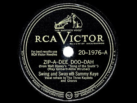 1947 HITS ARCHIVE: Zip-A-Dee Doo-Dah - Sammy Kaye (Three Kaydets, vocal)