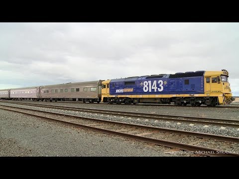 MK82: 8143 & The ARTC AK Track Test Cars At Gheringhap - PoathTV Australian Trains