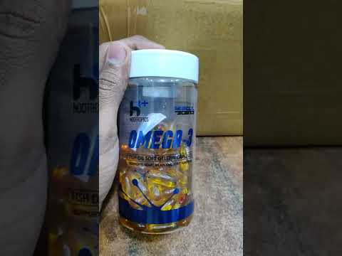 Fish oil capsule, 500 mg