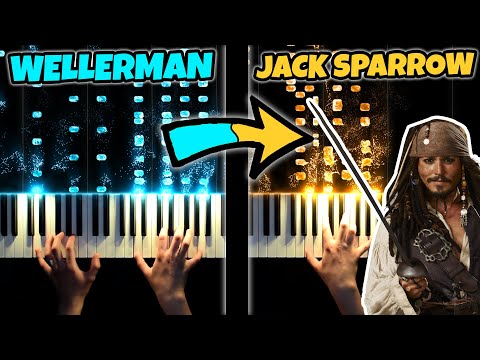 Wellerman vs Pirates Of The Caribbean [Epic Piano Battle]
