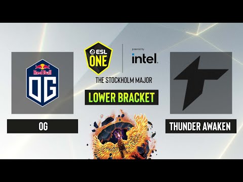 Dota2 - Thunder Awaken vs. OG - Game 2 - Lower Bracket - ESL One Stockholm 2022