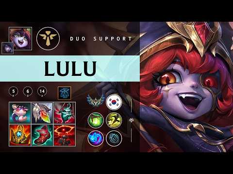Lulu Support vs Blitzcrank - KR Challenger Patch 26.04