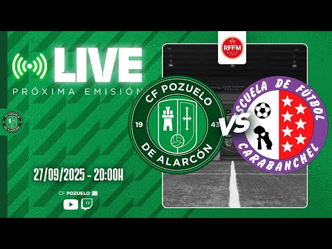 🔴 DIRECTO | CF POZUELO CADETE A FEM 🆚 EF CARABANCHEL  | J1