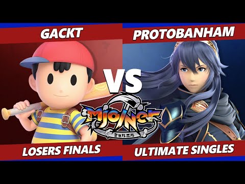 Mjolner 1 Losers Finals - Gackt (Ness) Vs. Protobanham (Lucina) SSBU Ultimate Tournament