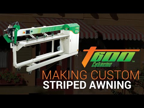 How To Make Custom Striped Awnings