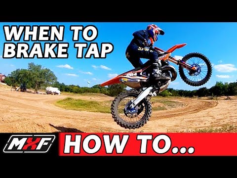 How to Jump a Dirt Bike Better - Learn When to Use a Brake Tap!!