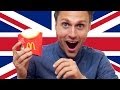 Americans Try British McDonalds - YouTube