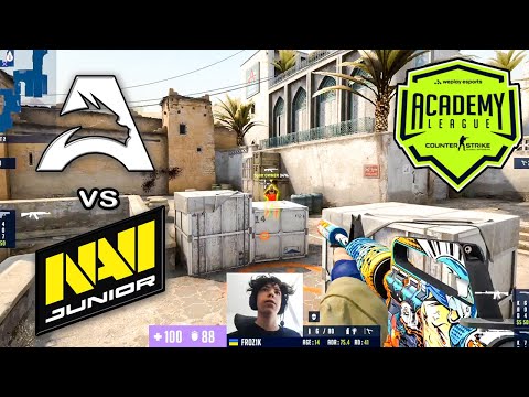 Spirit Academy vs NaVi Junior - HIGHLIGHTS | WePlay Academy League Season 5 | CSGO