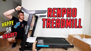 RENPHO Smart Treadmill Unboxing & Initial Thoughts - 😀 OR 😡