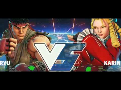 Street Fighter V  Churning The Butter 62   jpegnotgif Ryu vs EG Ricki Ortiz Karin