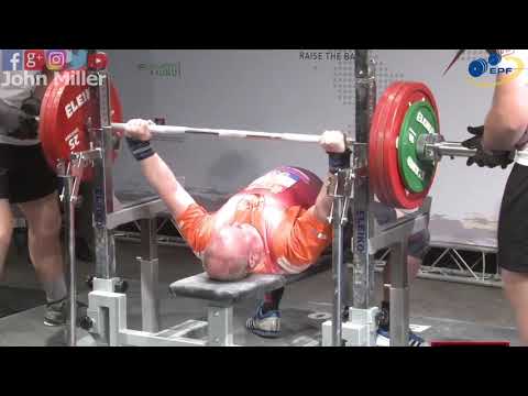 Pjotr Van Den Hoek - 785kg 6th Place 105kg - European Classic Championships 2018