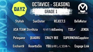 5.24 - OCTAVICE  SEASON1 GRADE1 DAY2  神視点・実況配信 【PUBG MOBILE】